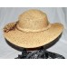 Shady Brady Handmade Natural Straw s Wide Brim Sun Hat Sz L USA NWOT  eb-72397498